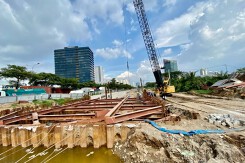 TP HCM tạm đình chỉ thi công hầm chui nút giao thông Nguyễn Văn Linh - Nguyễn Hữu Thọ