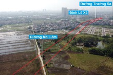 Đường sẽ mở theo quy hoạch ở xã Mai Lâm, Đông Anh, Hà Nội (phần 7)