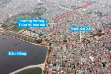 Đường sẽ mở theo quy hoạch ở phường Khương Trung, Thanh Xuân, Hà Nội (phần 4)