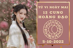 Tử vi ngày mai của 12 cung hoàng đạo 5/10/2022: Sư Tử tài lộc tăng tiến, Song Ngư khoảng cách trong tình cảm