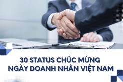 30 status chúc mừng ngày Doanh nhân Việt Nam hay nhất 2022