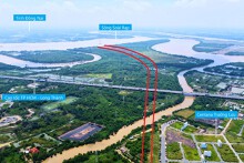 Toàn cảnh đường vành đai 3 sẽ mở theo quy hoạch tại phường Long Trường, TP Thủ Đức