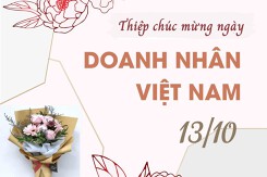 Top 20 mẫu thiệp chúc mừng ngày Doanh nhân Việt Nam ấn tượng nhất năm 2022