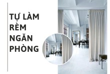 Bật mí 5 cách tự làm rèm ngăn phòng đơn giản và độc đáo