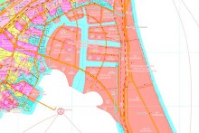 Bản đồ quy hoạch giao thông xã Vạn Thọ, huyện Vạn Ninh, tỉnh Khánh Hòa