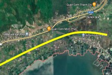 Đường sẽ mở ở xã Vạn Thọ, huyện Vạn Ninh, tỉnh Khánh Hòa