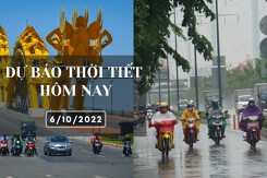 Dự báo thời tiết hôm nay 6/10/2022: Hà Nội, Đà Nẵng và TP HCM ngày nắng, chiều mưa