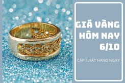 Giá vàng hôm nay 6/10: Điều chỉnh giảm từ 50.000 đồng/lượng đến 100.000 đồng/lượng