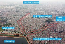 Đường sẽ mở theo quy hoạch ở phường Khương Đình, Thanh Xuân, Hà Nội (phần 6)
