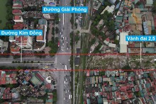 Khởi công làm hầm chui đường vành đai 2,5 - Giải Phóng
