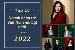 Top 10 doanh nhân trẻ Việt Nam nổi bật nhất năm 2022