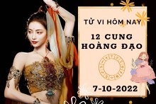 Tử vi hôm nay của 12 cung hoàng đạo ngày 7/10/2022: Cự Giải tài lộc may mắn, Song Ngư công việc không được nổi bật