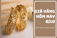 Giá vàng hôm nay 8/10: Điều chỉnh giảm không quá 150.000 đồng/lượng trong phiên cuối tuần