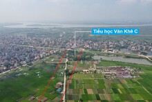 Hoàn thành GPMB đường Vành đai 4 qua huyện Mê Linh trong năm 2023
