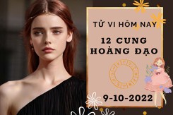 Tử vi hôm nay của 12 cung hoàng đạo ngày 9/10/2022: Xử Nữ tài lộc kém sắc, Bọ Cạp công việc hanh thông