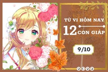 Tử vi hàng ngày hôm nay của 12 con giáp 9/10/2022: Ngọ tài lộc chậm chạp, Hợi tình cảm không có điểm mới