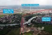 Những tuyến đường đang và sẽ mở qua hai khu đô thị tỷ USD của Vinhomes ở Hưng Yên