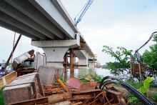 Tiến độ tuyến nối cầu Lạng Am - đường ven biển Hải Phòng