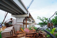 Tiến độ tuyến nối cầu Lạng Am - đường ven biển Hải Phòng
