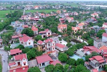 Hải Dương đấu giá 9 lô đất ở tại huyện Ninh Giang, khởi điểm từ 12,5 triệu đồng/m2