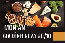 Chiêu đãi người phụ nữ mình thương với những món ăn ý nghĩa ngày 20/10 năm 2022