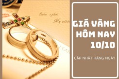 Giá vàng hôm nay 10/10: Đồng loạt tăng từ 650.000 đồng/lượng đến 800.000 đồng/lượng đầu tuần