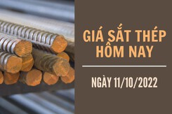Giá sắt thép xây dựng hôm nay 11/10: Giảm trở lại, về mức 3.825 nhân dân tệ/tấn
