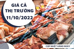 Giá cả thị trường hôm nay 11/10/2022: Giá thịt heo tươi sống ổn định tại một số siêu thị