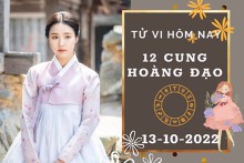 Tử vi hôm nay của 12 cung hoàng đạo ngày 13/10/2022: Cự Giải sự nghiệp sáng rõ, Song Ngư tài lộc không tệ