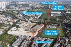 Đường sẽ mở theo quy hoạch xã Thanh Liệt, Thanh Trì, Hà Nội (phần 1)