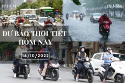 Dự báo thời tiết hôm nay 14/10/2022: Hà Nội trời lạnh, có sương mù, Đà Nẵng mưa to và dông, TP HCM không mưa