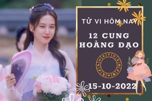 Tử vi hôm nay của 12 cung hoàng đạo ngày 15/10/2022: Xử Nữ công việc hanh thông, Bọ Cạp tài lộc vượng phát