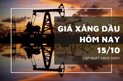 Giá xăng dầu hôm nay 15/10: Quay đầu lao dốc trong phiên cuối tuần