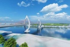 Nam Định khởi công cầu vượt sông Đào