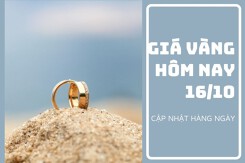 Giá vàng hôm nay 16/10: Vàng SJC tăng 480.000 - 500.000 đồng/lượng trong tuần qua