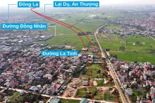 Huyện Hoài Đức ra thông báo thu hồi đất đường Vành đai 4 trong tháng 10