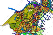 Bản đồ quy hoạch sử dụng đất quận Kiến An, thành phố Hải Phòng.