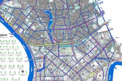 Bản đồ quy hoạch giao thông quận Lê Chân, Hải Phòng