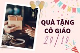 Những món quà tặng cô giáo mầm non, trung học 20/10/2022 ý nghĩa nhất