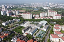 Một ô đất tại khu đô thị Việt Hưng có thể xây trường học 16 tầng