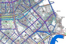 Bản đồ quy hoạch giao thông phường Kênh Dương, quận Lê Chân, thành phố Hải Phòng