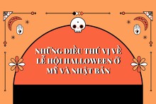 Bật mí những điều thú vị về lễ hội Halloween ở Mỹ và Nhật Bản