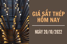 Giá sắt thép xây dựng hôm nay 20/10: Giảm trở lại chỉ sau một ngày tăng