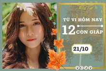 Tử vi hàng ngày hôm nay của 12 con giáp 21/10/2022: Dần tài lộc nở rộ, Ngọ tình cảm buồn chán