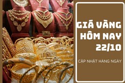 Giá vàng hôm nay 22/10: Ghi nhận tăng từ 200.000 đồng/lượng đến 400.000 đồng/lượng trong phiên cuối tuần
