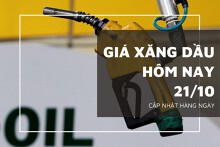 Giá xăng dầu hôm nay 21/10: Biến động nhẹ sau khi phục hồi vào hôm trước