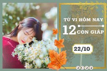 Tử vi hàng ngày hôm nay của 12 con giáp 22/10/2022: Ngọ tài lộc tấn tới, Mùi hạnh phúc viên mãn