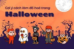 Gợi ý cách làm đồ hóa trang Halloween đẹp, độc, lạ năm 2022