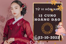 Tử vi hôm nay của 12 cung hoàng đạo ngày 23/10/2022: Kim Ngưu sự nghiệp chững lại, Ma Kết tài lộc dồi dào