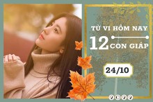 Tử vi hàng ngày hôm nay của 12 con giáp 24/10/2022: Dần tài lộc thuận lợi, Dậu tình cảm triển vọng